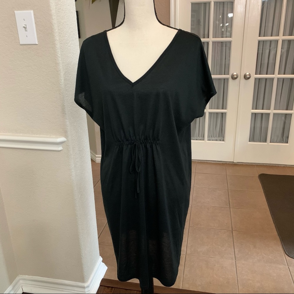 OP black swimsuit cover up dress